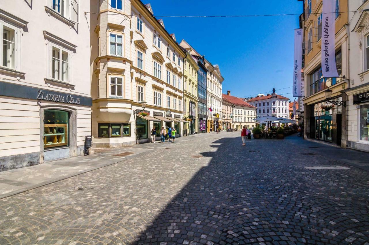 Elegant Central Apartment Ljubljana Exteriör bild